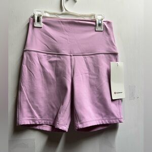 lululemon Align  high -rise  short 6”

 Size 6